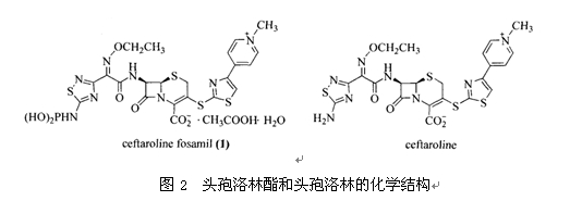 第5代头孢菌素类药物研究进展